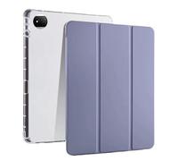 SOENS Funda de Piel sintética Triple Plegable for Huawei Honor Pad 10 de 12,1 Pulgadas HEY3-W00/W10 2025, Parte Trasera de TPU Suave con Soporte for bolígrafo.(Gray)