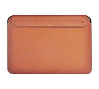 SOENS Funda for ordenador portátil sin carpeta adecuada for Microsoft Surface 13 13,8 15 bolso portátil ultrafino impermeable de cuero PU(Brown,For Suiface Laptop 13")