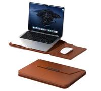 SOENS Funda for tableta adecuada for Lenovo Xiaoxin Pad Pro GT de 13 pulgadas TB378FC 2026, bolsa de transporte multifunción con soporte de cuero(Brown)