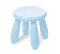 Soerreo Reposapiés para niños, taburetes de aprendizaje de jardín de infantes, taburete de tocador para niños, taburetes ligeros de plástico duraderos y móviles (azul)