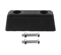 SOESFOUFU 1 juego de almohadillas de goma para tope: topes de muelle para plataformas/remolques/camiones/chasis - Protección de muelles de carga para camiones 25x10x10cm