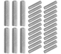 SOESFOUFU 100 tornillos prisioneros: sin cabeza, extremo cóncavo, con accionamiento hexagonal interno, acero al carbono, rosca M2.5x10 para accesorios de baño e iluminación.