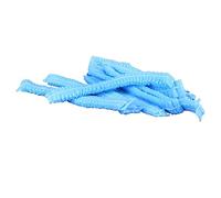 SOESFOUFU 100piezas Gorros Desechables No Tejidos Para Cocina y Uso Profesional Color Azul Antipolvo y Cómodos Para Chefs Hospitales y Laboratorios