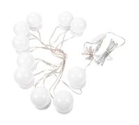 SOESFOUFU 1juego Luces Led De Maquillaje Dimmables Ventosas Bombillas Para Espejo Iluminación Para Baños y Dormitorios Diseño Elegante y Moderno Compatible Usb