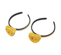 SOESFOUFU 2 piezas de tocado del Antiguo Egipto: diadema de serpiente dorada, accesorios de disfraz para Carnaval y Halloween, decoración para fiestas de cosplay egipcio.