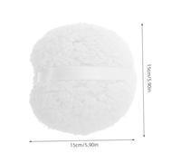 SOESFOUFU 2 Piezas Large Body Powder Puff Soft Long Plush Reusable Dusting Applicator Gentle Touch For Sensitive Skin Full Body Use