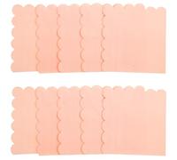 SOESFOUFU 20 Hojas Servilletas Festoneadas de Papel Rosa para Fiestas Navideñas y Cenas, Elegantes y Seguras para Limpieza Fácil en Entretenimiento Diario