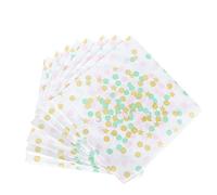 SOESFOUFU 20piezas Servilletas Desechables Diseño De Estrellas y Puntos Servilletas De Papel Para Bodas y Cumpleaños Accesorios Elegantes Para Fiestas Puntos Dorados