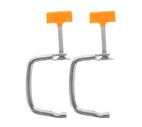 SOESFOUFU 2piezas Abrazadera para Máquina de Pasta Accesorio de Repuesto Resistente Clip de Fijación Práctico y Fácil de Instalar para Reparación y Mantenimiento de Máquina para Pasta