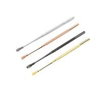 SOESFOUFU 3piezas Cucharas De Acero Inoxidable Limpiador De Oídos Resorte Para Oídos Práctica y Resistente