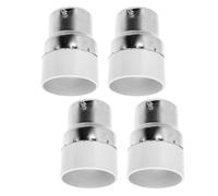 SOESFOUFU 4 adaptadores de portalámparas B22 a E14, base de bayoneta a portalámparas E14 de rosca, convertidor para lámparas de pared, colgantes, candelabros y ventiladores de techo.