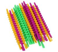 SOESFOUFU 40 Piezas de Rizadores en Espiral para Cabello Medio, Varillas para Rizar Pelo de Abs, Suaves y Cómodas, Protegen la Salud Capilar, Ideales para Salones y Color Aleatorio
