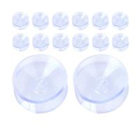 SOESFOUFU 48 ventosas de Doble Cara para tableros de Cristal - Separadores para tableros de Cristal - Ventosas Transparentes para Evitar Que el Escritorio se deslice, 30 mm