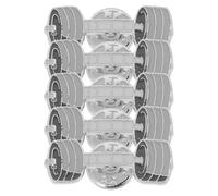 SOESFOUFU 5 broches de mancuernas de dibujos animados - Pin de solapa de aleación de zinc para entusiastas del fitness - Mini pines para mochilas de estudiantes y decoración de ropa