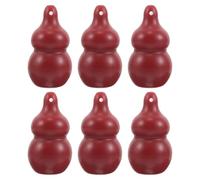 SOESFOUFU 6 pinceles de labios de silicona portátiles con tapa, mini aplicador de bálsamo con cabeza redonda para viajes, exfoliante suave para labios para difuminar el lápiz labial, rojo