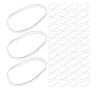SOESFOUFU 900 gomas elásticas para el cabello: cintas transparentes de alta resistencia para el cabello - Accesorios cómodos y ligeros para peinados diarios de mujer.