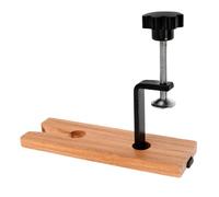 SOESFOUFU Abrazadera de Mesa Pequeña Portátil de Acero y Madera Plataforma Estable para Herramientas de Joyería Artesanal y Manualidades