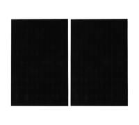 SOESFOUFU Almohadillas de Esponja Negras para Joyero, Insertos Acolchados para Anillos y Pendientes, Paquete de 2 Unidades, Organizador Práctico para Exhibición y Almacenamiento de Joyas