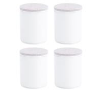 SOESFOUFU Almohadillas Elevadoras para Muebles de Acero al Carbono, 4 Unidades Redondas 40x52 Mm, Resistentes al Desgaste y Antideslizantes, Protectores para Patas de Mesa, Sofá y Cama