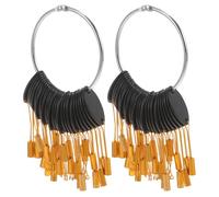 SOESFOUFU Anillos de Colores Cabello Hebilla, 30 Unidades, Muestras para Teñir Mechones de Cabello Humano, Accesorios para Peluquería y Prueba de Color Profesional