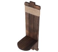SOESFOUFU Apliques de Pared Estilo rústico para Velas - Portavelas de Madera Vintage para Colgar en la Pared, Ideales para dormitorios, Salas de Estar y recibidores.
