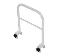 SOESFOUFU Barandilla de Seguridad para Cama de Personas Mayores de Hierro Blanco, Reduce Riesgo de Caídas y Golpes, Adecuado para Dormitorios y Camas de Estudiantes