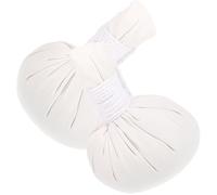 SOESFOUFU Bolas de Masaje de Hierbas Chinas 2 Unidades Paquete de Compresas Calientes para Spa Tailandés Bola de Compresión de Tela de Algodón Blanca Terapia de Moxibustión para Alivio