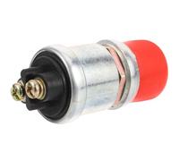 SOESFOUFU Botón Pulsador para Arranque Eléctrico y Bocina de Barco Marino, Interruptor Momentáneo Rojo de Aleación de Zinc para Motor y Generador en Vehículos y Embarcaciones