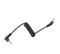 SOESFOUFU Cable de Audio Auxiliar Conector Jack de 3,5mm Macho a Macho Estéreo, Cable Acodado Ligero y Portátil para Auriculares y Altavoces de Coche