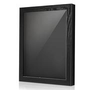 SOESFOUFU Caja Expositor de Madera Marco para Camisetas Deportivas, Vitrina Ventana para Exhibir Uniformes y Recuerdos en Sala, Oficina o Habitación, Compatible Fútbol, Béisbol y Baloncesto