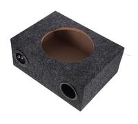 SOESFOUFU Caja para Subwoofer de Coche 10 Pulgadas, Caja Ultrafina para Altavoz de Graves, Diseño Compacto para Sistema de Audio Automotor, Carcasa Resistente para Instalación en Maletero