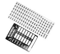 SOESFOUFU Cartel Horario Comercial Pegatinas Adhesivas para Puerta, Letreros Abierto Cerrado para Tiendas y Restaurantes, Señal Visible para Horario de Atención