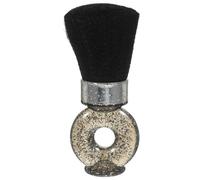 SOESFOUFU Cepillo para Barba Negro para Limpieza de Cabello Roto y Cuello, Brocha de Afeitar Masculina para Salón, Plumero de Cuello Profesional para Cuidado Personal