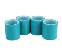 SOESFOUFU Cinta de Creación de Resina Epoxi Pet Resistente y Recortable para Productos Electrónicos y Colgantes, Paquete de 4 Rollos sin Costuras y Alta Temperatura