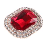 SOESFOUFU Clips Joya para Zapatos de Mujer Adorno Floral Rectangular, Hebillas Desmontables para Tacones y Zapatos de Fiesta en Bodas y Eventos Elegantes