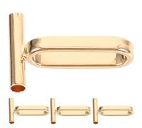 SOESFOUFU Convertidores de Pasadores Resistentes al Óxido, Multifuncionales, Paquete de 4 Piezas para Alfileres de Acero Inoxidable Dorado para Manualidades y Joyería