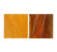 SOESFOUFU de Láminas de Vidrio Colorido para Arte de Pared 2 Piezas Azulejos de Vidrio Versátiles y Hermosos para Manualidades DIY y Vitrales de Catedral