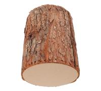 SOESFOUFU Decoración Rústica de Tronco Madera Realista para Centro de Mesa Navideño Ligero Mantenimiento, Adecuado para Boda y Ambiente Festivo