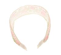 SOESFOUFU Diadema Ancha De Mujer Bordado Floral Accesorio De Moda Para Tipo De Cabello Para Ejercicio y Uso Diario Diseño Elegante y Práctico