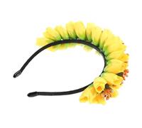 SOESFOUFU Diadema Floral Tulipán Realista para Boda y Fiesta Accesorio Cómodo de Suave Tocado Romántico para Novia Invitada Decoración Elegante para Eventos Especiales