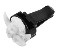 SOESFOUFU Difusor de Ambientador para Coche Clip Protector, Diseño de Ángel en Resina Blanco, Accesorio Creativo para Ventilación y Decoración Interior del Coche