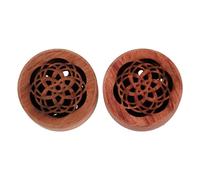 SOESFOUFU Difusor y Difusión de Fragancia de Madera para Coche Marrón de Aroma Diseño Simple y Elegante, Aromaterapia para Oficina y Estudio