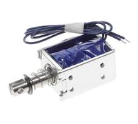 SOESFOUFU Electroimán Solenoide Lineal de Marco Abierto Tipo Push-pull 12 V Cc 1,2 Carrera de 10 Mm para Actuadores Industriales y Equipos de Transporte
