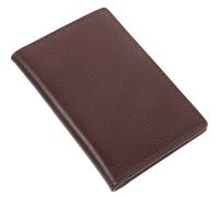 SOESFOUFU Estuche para Tarjetas de Visita Cartera Práctica y Ligera de Cuero de Vaca Que Mantiene Tarjetas Limpias y Seguras para Hombre Adecuado para Seminarios y Ocasiones Formales