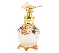 SOESFOUFU Frasco de Fragancia de Oriente Medio Diseño Palacio Retro Recargable Pequeño para Bolsos y Salidas, Adecuado para Aromaterapia y Organización Personal