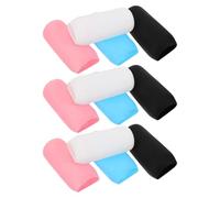 SOESFOUFU Fundas de Silicona Protectoras y Multipropósito 12piezas para Botellas de Viaje Diseño Simple para Botellas de Champú y Loción Portátil
