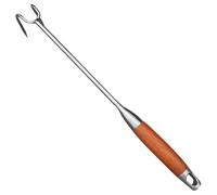 SOESFOUFU Gancho para Asar y Voltear Alimentos para Carne de Acero Inoxidable Utensilio Práctico Diseño Resistente y Fácil de Usar para Barbacoas y Fiestas