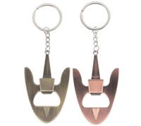 SOESFOUFU Herramientas para abrir botellas de cerveza con estilo vintage ancla, abridor manual de metal, set de 2 piezas para pub y fiestas