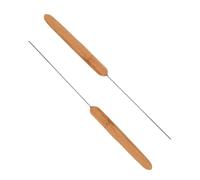 SOESFOUFU Herramientas para Pesca de Gusanos 2 Agujas con Mango Antideslizante y Superficie Sin Burrs - Enhebrador de Cebo Vivo para Pesca de Carpa en Agua Dulce