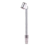 SOESFOUFU Inflador de Ruedas para Coche y Moto Adaptador Metálico, Manguera Flexible y Boquilla de Inflado, Adecuado para Uso en Garaje y Taller, Extensión de Válvula 6.41 Pulgadas